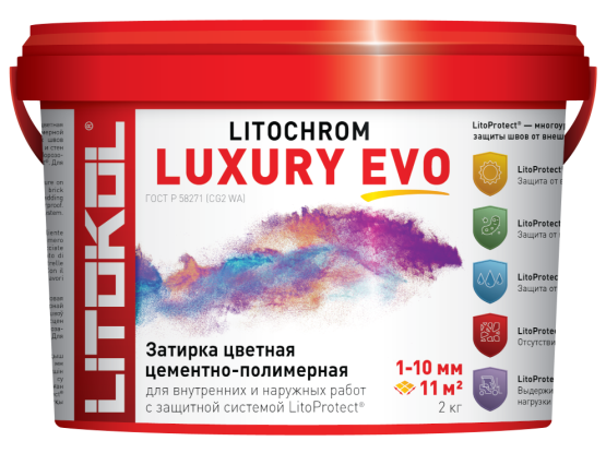 Затирка LITOCHROM 1-6 LUXURY EVO (LITOKOL)