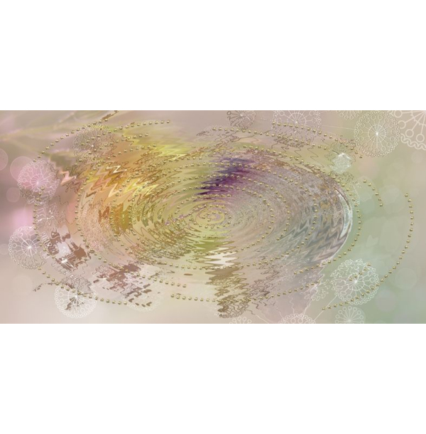 Декор Мечта песочный Бабочка отражение (04-01-1-08-05-23-371-2) СК000010128