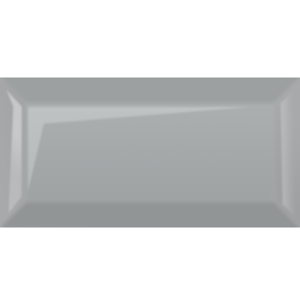Плитка настенная Metrotiles Серый грань 10х20  СК000028630