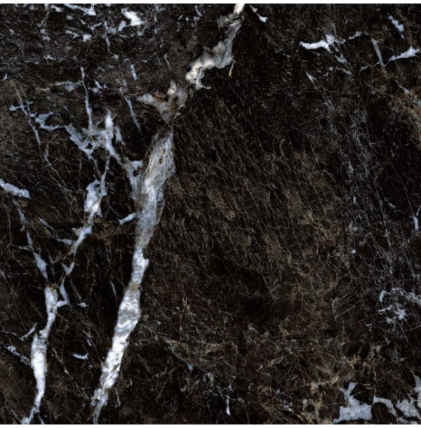 Керамогранит Simbel-carbon мрамор черно-белый 60x60 GRS05-03 СК000037261
