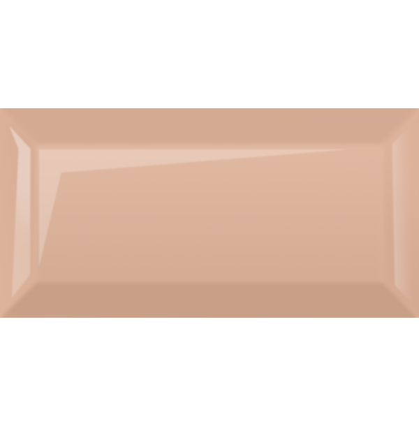 Плитка настенная Metrotiles Розовый грань 10х20  СК000033238