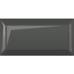 Плитка настенная Metrotiles Темно-серый грань 10х20  