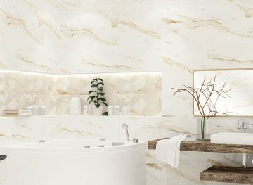 Керамическая плитка Калакатта Королевская /  Calacatta Royal