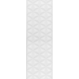 12119R плитка настенная Диагональ белый структура обрезной 25x75 (0,938м2/50,652м2/54уп)