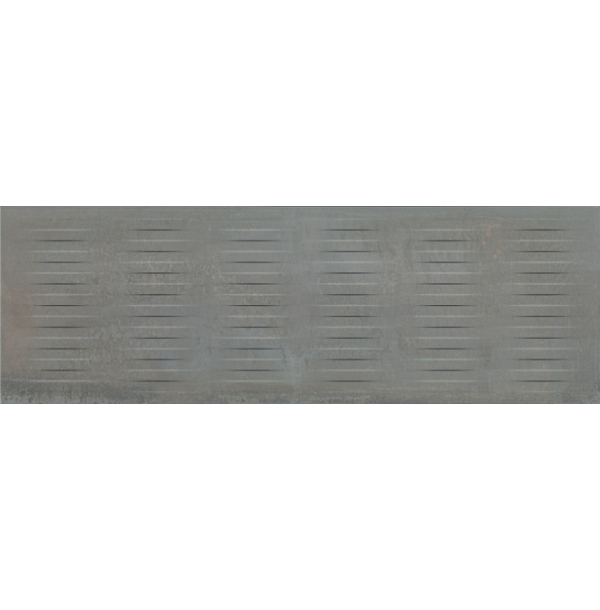13068R плитка настенная Раваль серый структура обрезной 30x89,5 (1,074м2/38,664м2/36уп) СК000030639