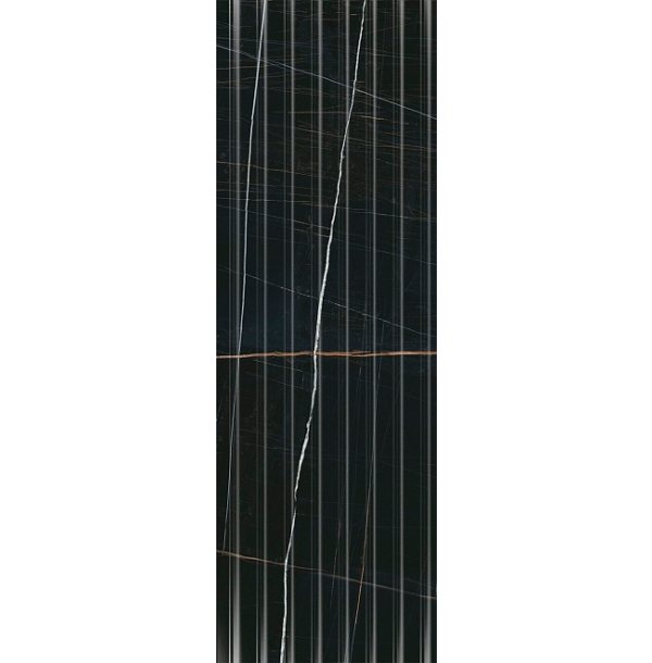 14035R плитка настенная Греппи черный структура обрезной 40x120 (1,44м2/25,92м2/18уп) СК000032750