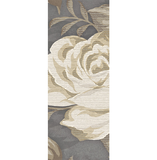 Бордюр FIORI GRIGIO многоцветный (1501-0100) СК000039825  Фиори Гриджо / Fiori Grigio