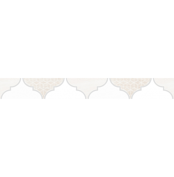 Бордюр Мореска белый (1504-0170) СК000032014