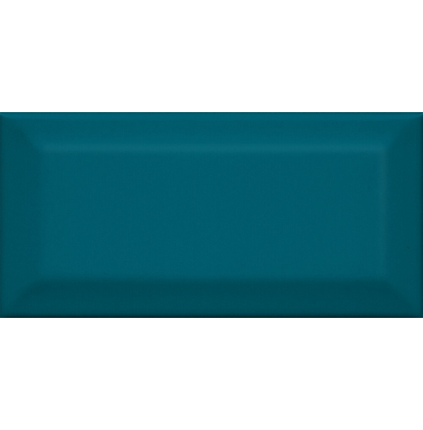 16057 Плитка настенная Клемансо бирюзовый грань 7,4х15 (0,89м2/28,48м2/32уп) СК000024209
