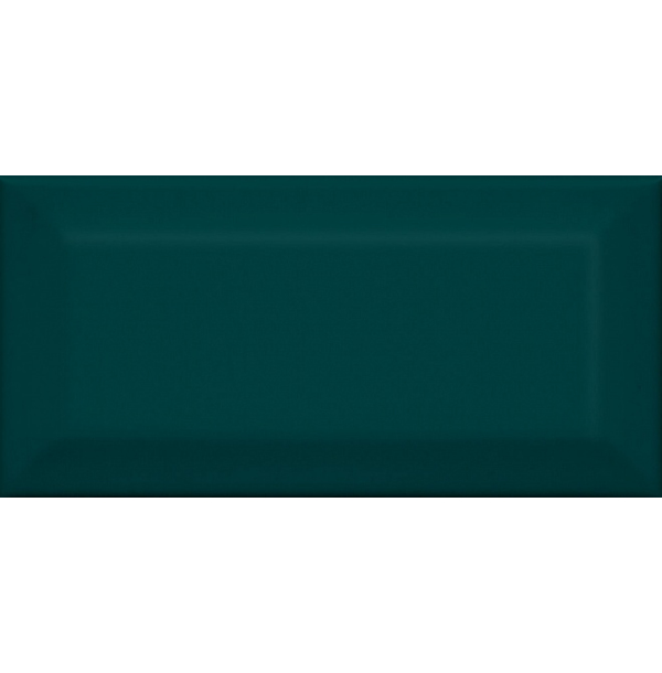 16059 Плитка настенная Клемансо зеленый темный грань 7,4х15 (0,89м2/28,48м2/32уп) СК000024211