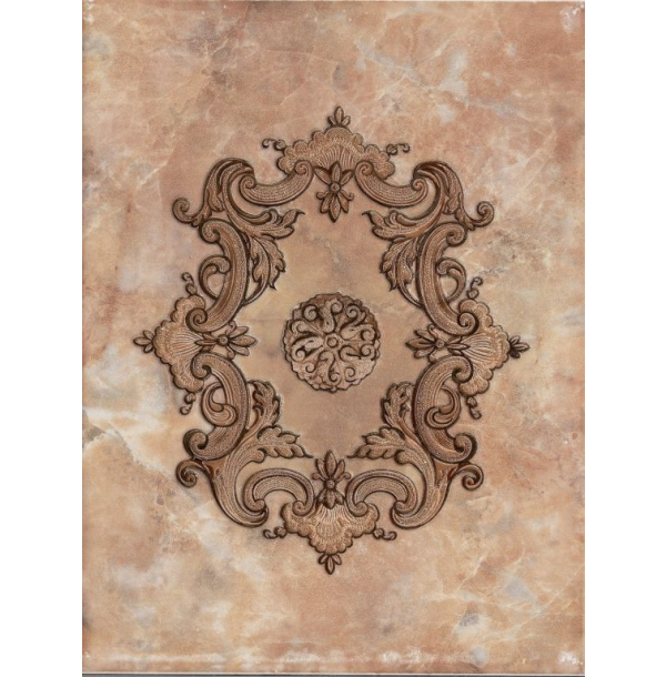 Декор Капри коричневый  (1634-0092) СК000008870
