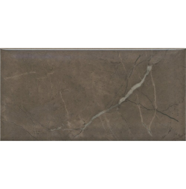 19053 плитка настенная Эль-Реаль коричневый грань 9,9x20 (0,8м2/38,4м2/48уп) СК000029907