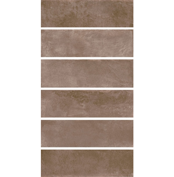 Плитка настенная 2908 Маттоне коричневый матовый 8,5х28,5 СК000041557