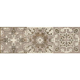 Декор Орнамент Травертино многоцветный (3064-0004)