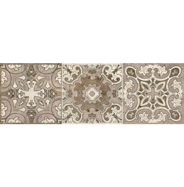 Декор Орнамент Травертино многоцветный (3064-0004) СК000012334