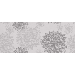 Плитка настенная Osaka Flower Серый 
