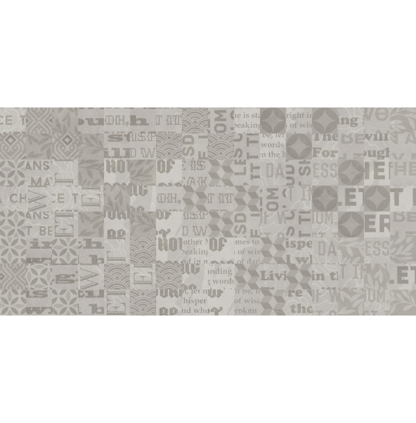 Плитка настенная Abba Patchwork mix серый  СК000025222