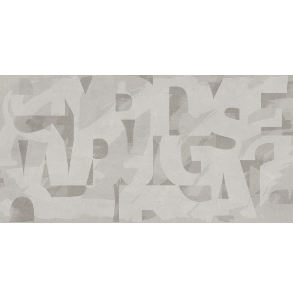 Плитка настенная Abba Grafiti серый  СК000025218