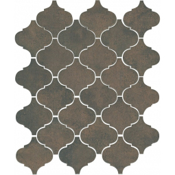 65004 плитка настенная Арабески котто коричневый 26x30 (0,59м2/28,32/48уп)