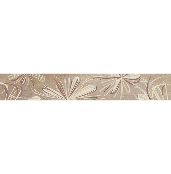 Бордюр SONNET BEIGE FLOWER 50,5х6,2 (42 шт) СК000039626