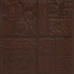 Клинкерная плитка Каир 4Д коричневый рельеф 