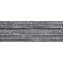 Настенная плитка Канон 1Д серый 30х90 