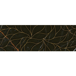 Декор 24,2*70 BLACK & GOLD STRUTTURA 