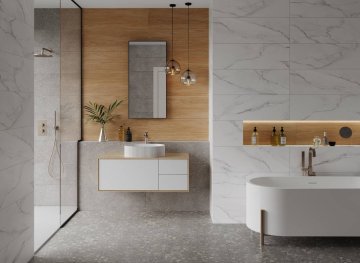 Керамическая плитка Фьерд Марбл / Fjord Marble