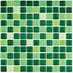 Мозаика Jump Green №1 (dark) 30х30 