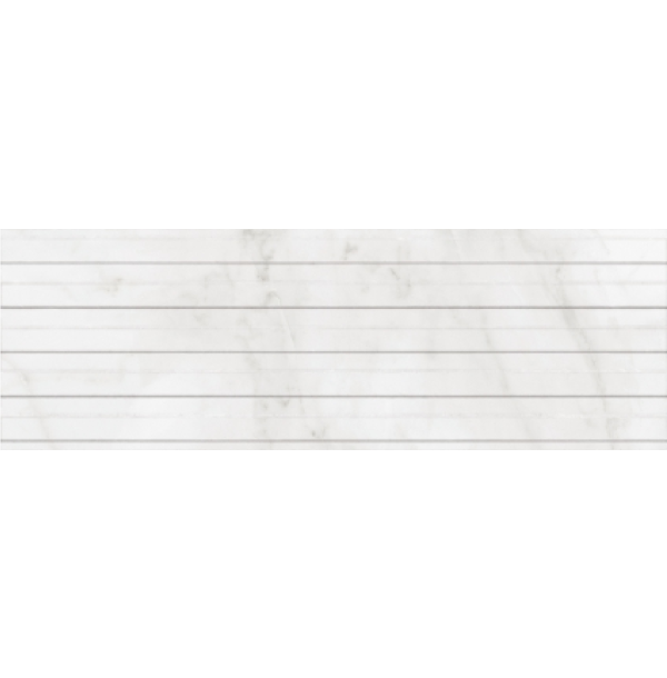 Настенная плитка Канцоне 7Д белый 30х90 СК000038946