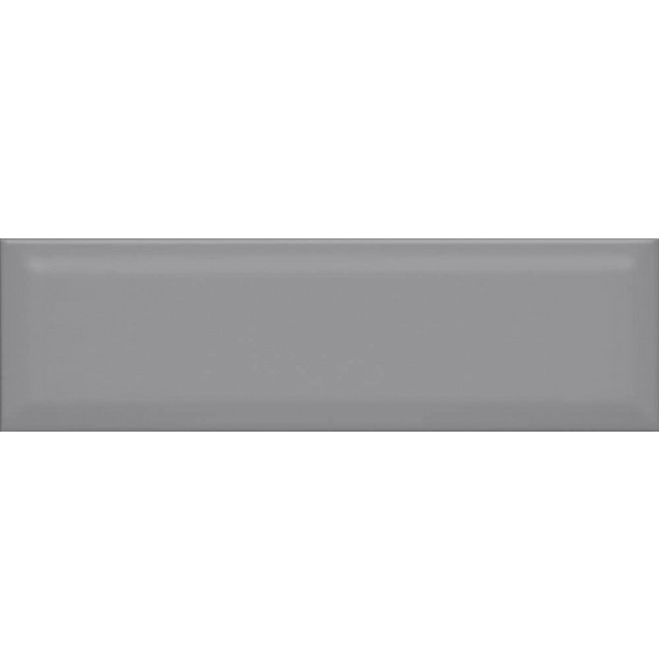 9015 плитка настенная Аккорд серый темный грань 8,5х28,5 (0,97м2/31,04м2/32уп) СК000021183