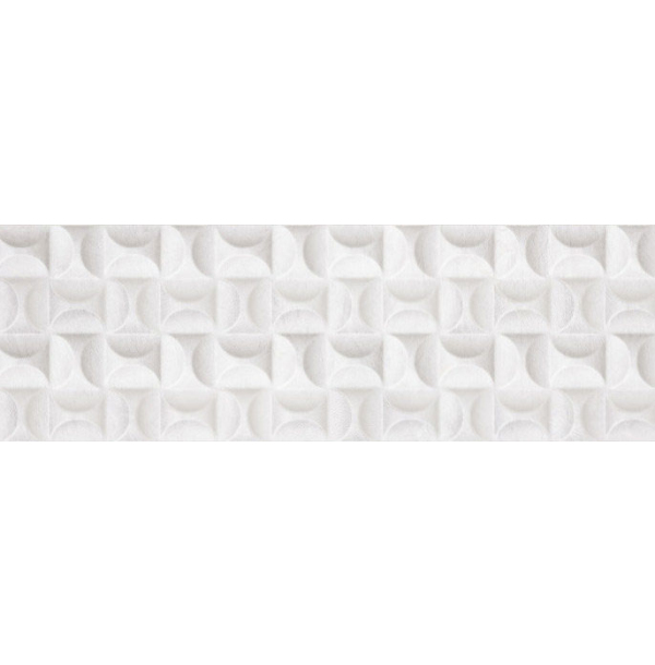 Плитка настенная Lauretta white белый 04 30х90   СК000028388