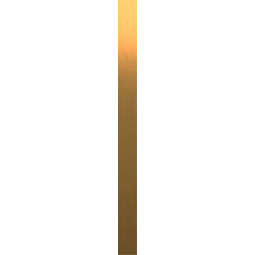 Бордюр Листелло матовое золото 0,7x60 