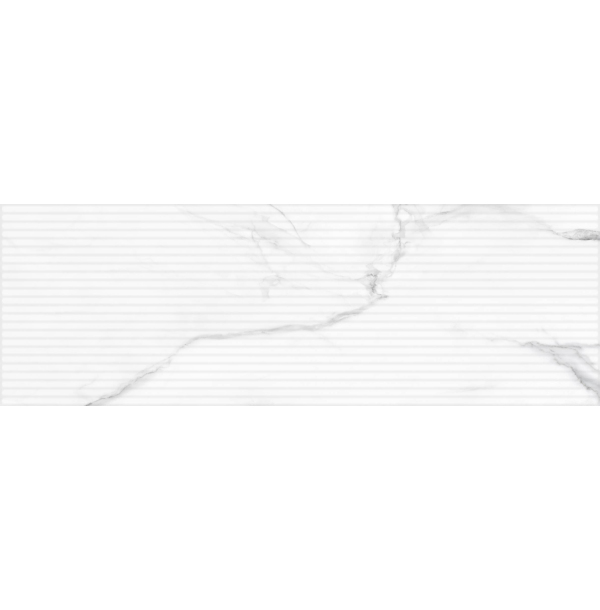 Плитка настенная Marble matt white матовый белый 02 30х90 (1,35м2/54м2/40уп) СК000039063