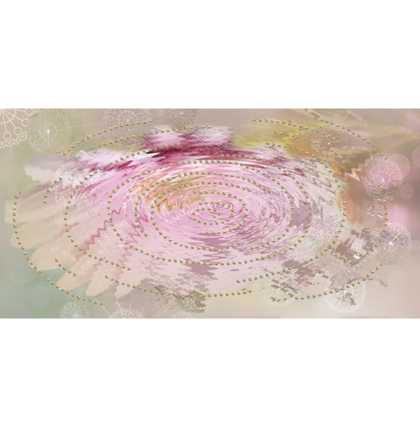 Декор Мечта песочный Цветок отражение (04-01-1-08-05-23-370-2) СК000010126