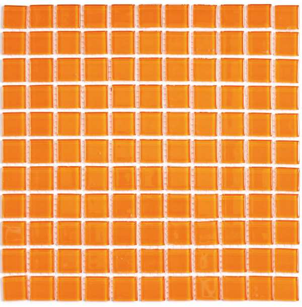 Мозаика Orange glass  4*25*25 - 30*30  СК000028624