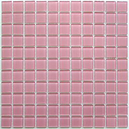 Мозаика Pink  glass  4*25*25 - 30*30