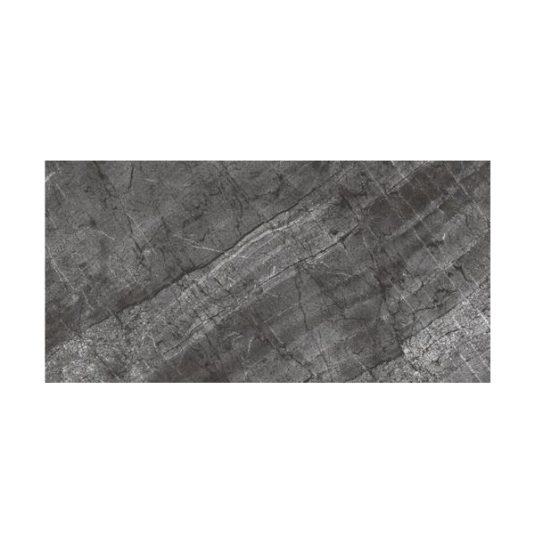 QUA0033 Плитка из керамогранита глазурованная QUA 60х120  Davao Anthracite Rec СК000038577
