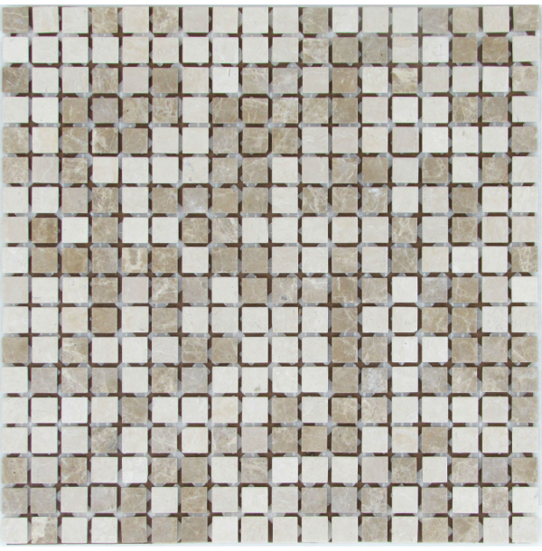 Мозаика из нат. камня Sevilla-15 slim (Matt) 4mm СК000028824