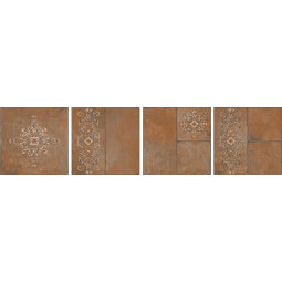 SG926400N Керамогранит Каменный остров коричневый декорированный 30х30 (1,44м2/57,6м2/40уп)
