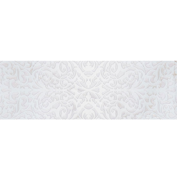 Декор Stazia white белый 01 30х90   СК000028413