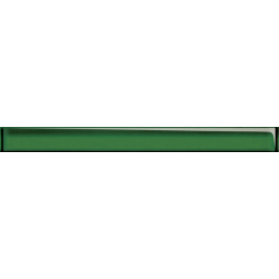 Бордюр стеклянный Universal Glass green зеленый (UG1G021)