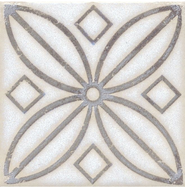 STG\A402\1266 Декор Амальфи орнамент коричневый СК000014447
