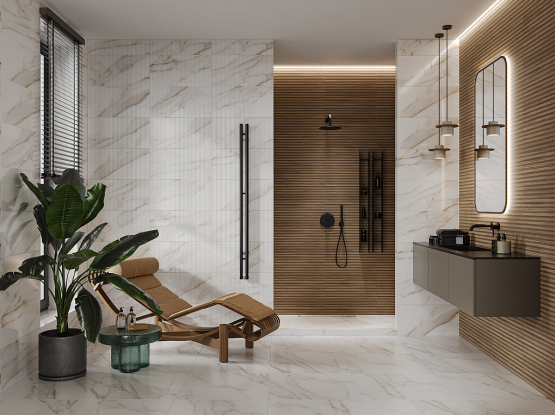 Керамическая плитка Каррара / Carrara (Gracia Ceramica)