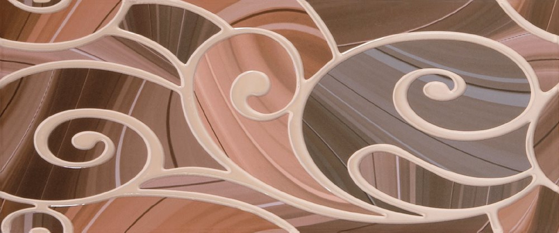 Керамическая плитка Arabeski venge / Арабески венге от Gracia Ceramica купить в интернет-магазине mkplitka.ru - 5